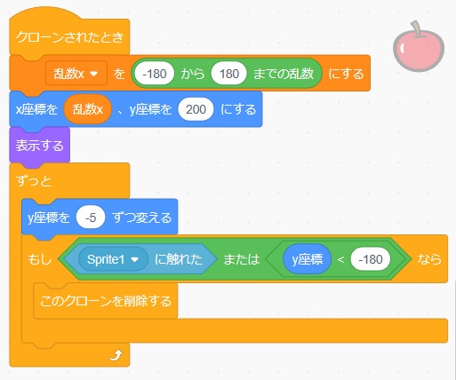 Scratch、クローンの使い方の説明画像20