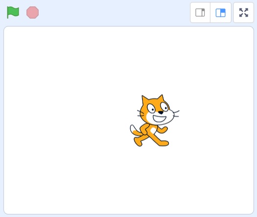 Scratchで座標を使ってプログラミングの説明画像2