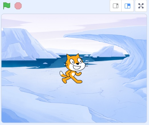 Scratchの背景の基本的な使い方の説明画像3