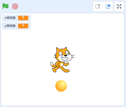 【Scratch】【ブロック崩し】簡単なボールの移動と反射の説明画像1